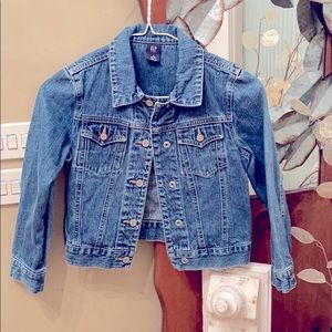Girls Gap jean jacket size 6/7